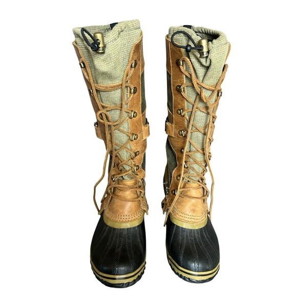 Sorel Conquest Carly Womens Boots NL2033-281 Sz 9 1/2 Waterproof Hiking Camping - Picture 4 of 14